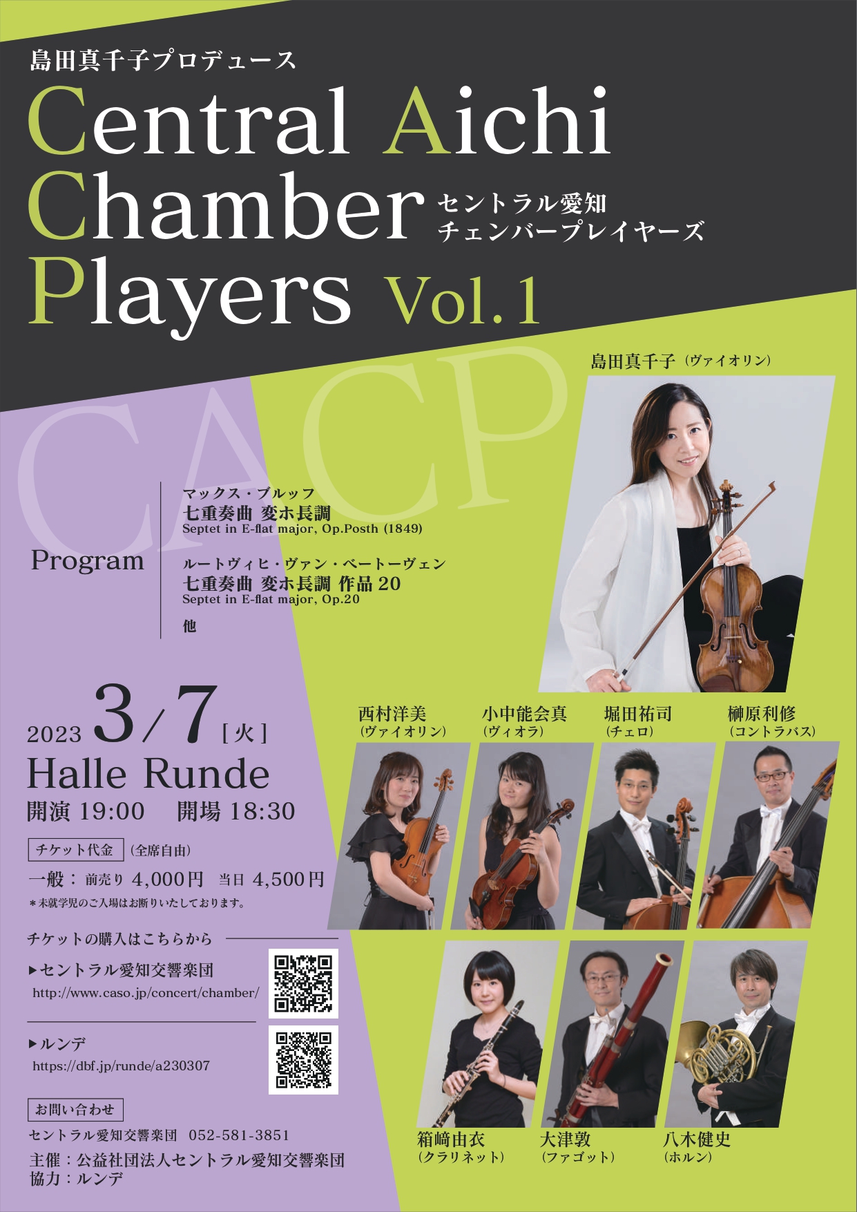 Central Aichi Chamber Players Vol.1